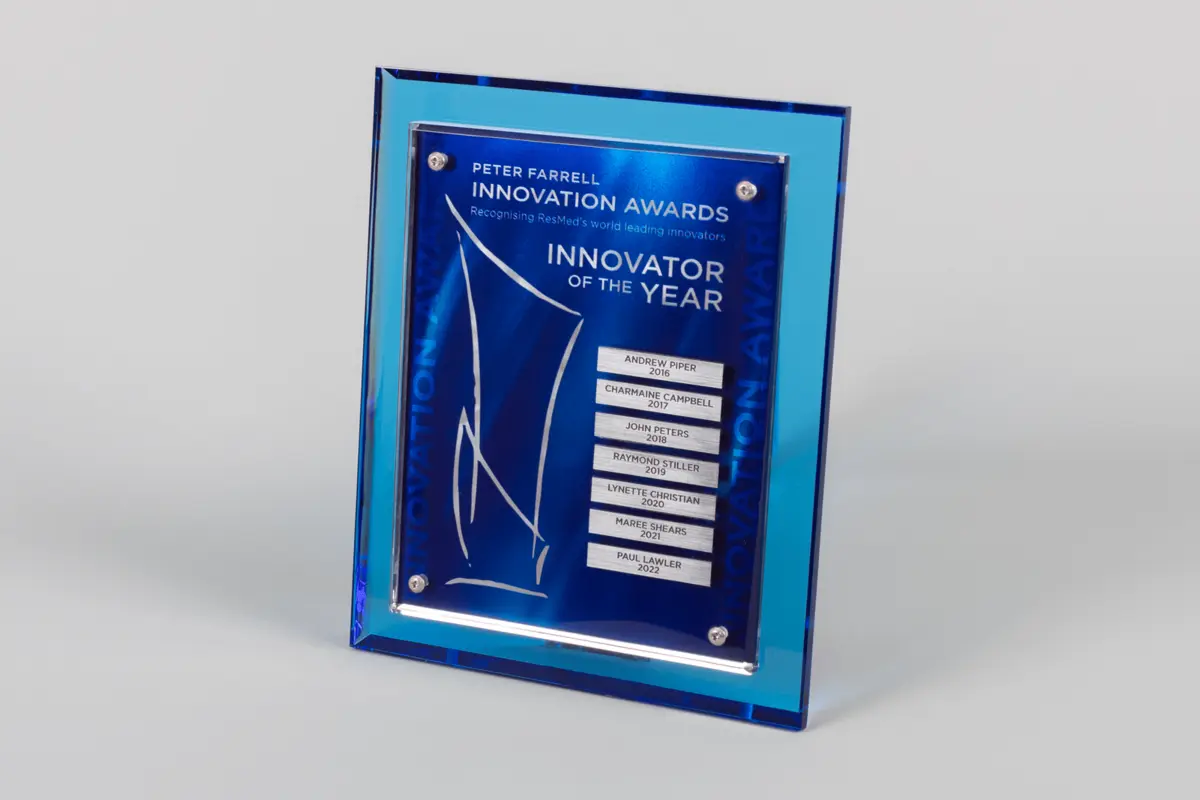 Perpetual Award Plaque, Champion series